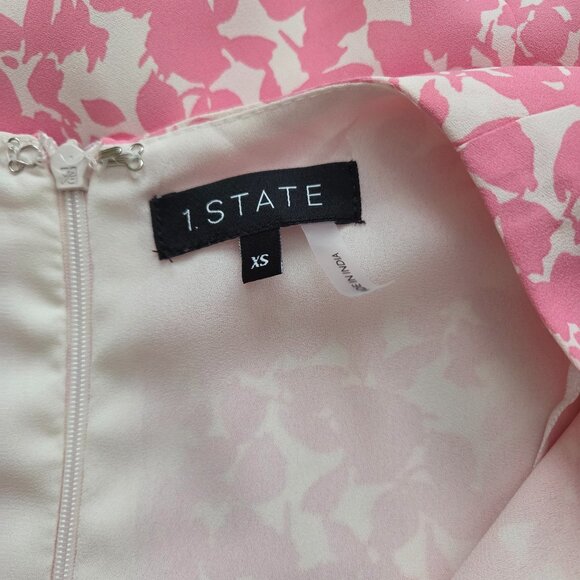 1. State Tiered Bubble Sleeve Dress - Picture 3 of 4